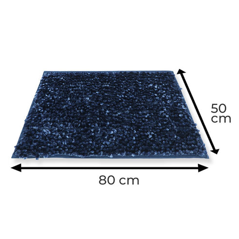 Glaze Denim Bathmat (Pack of 2)